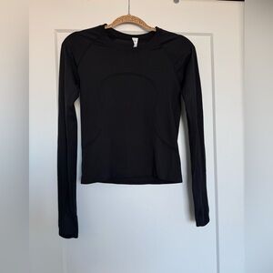 lululemon athletica Black swiftly Long Sleeve 2.0